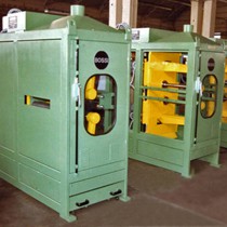 Bürstenmaschinen mit zwei gegenüberliegende Einheiten für Blech